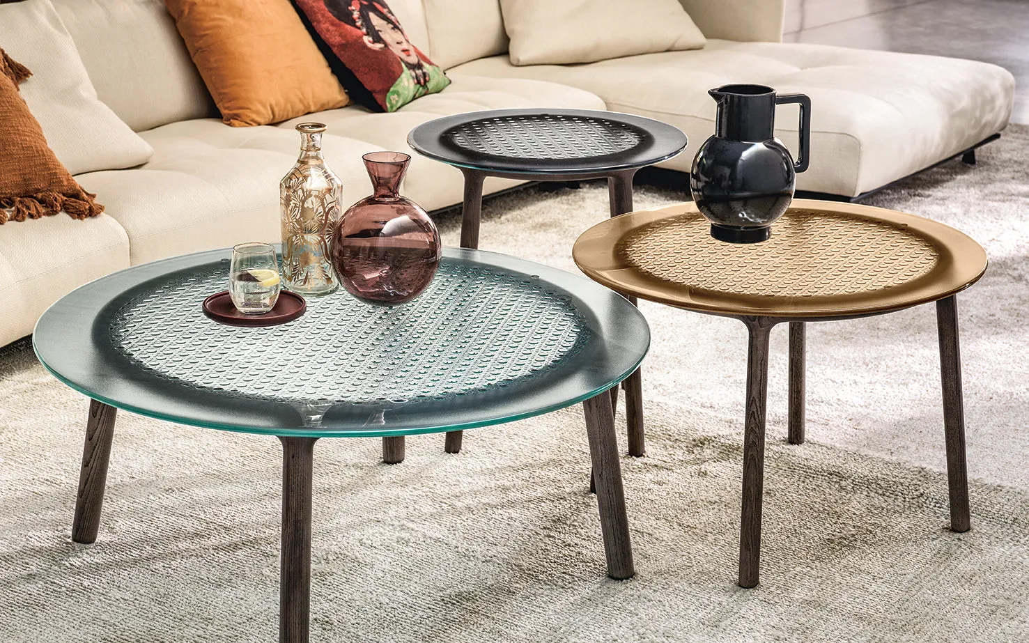 Cannage Coffee Table