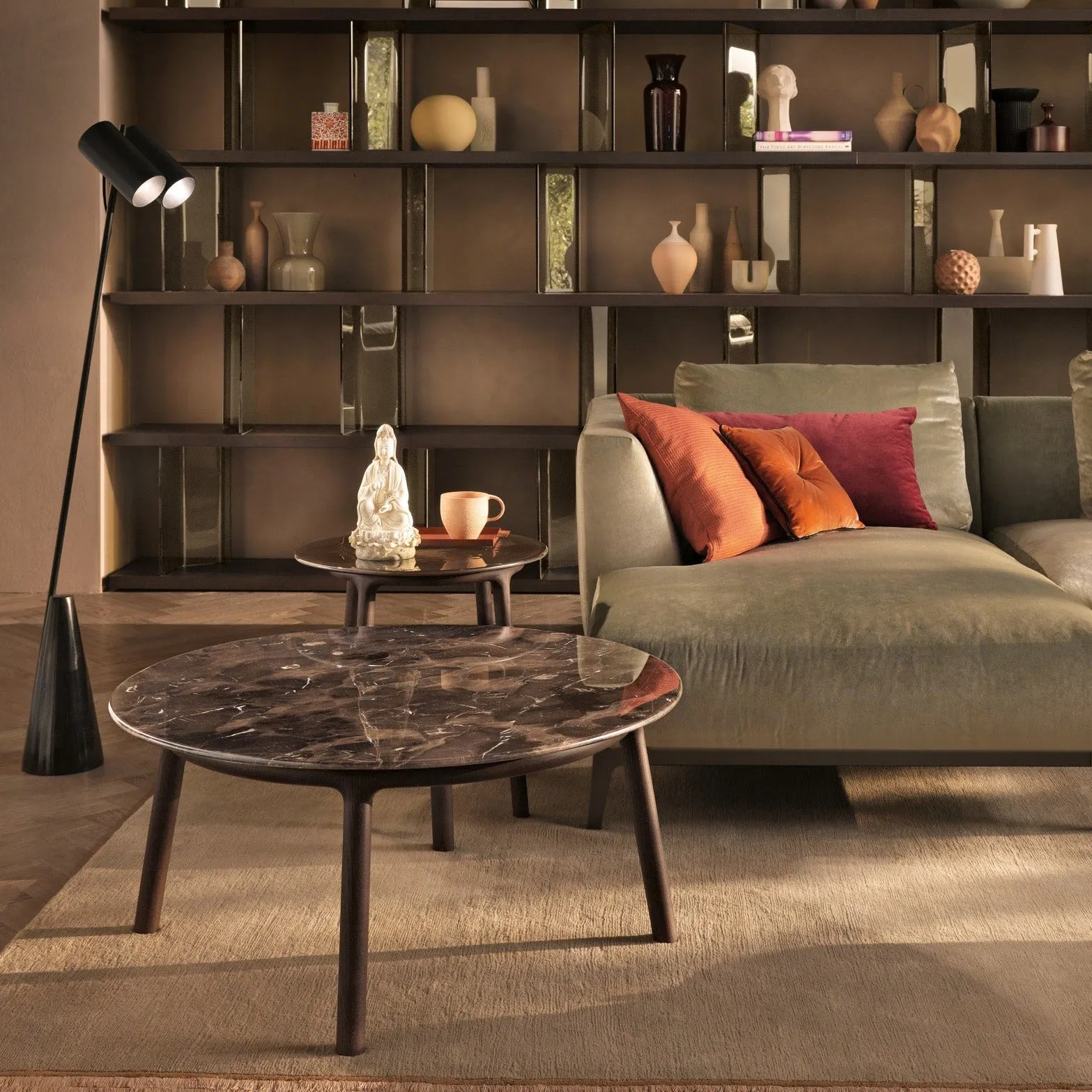 Cannage Coffee Table