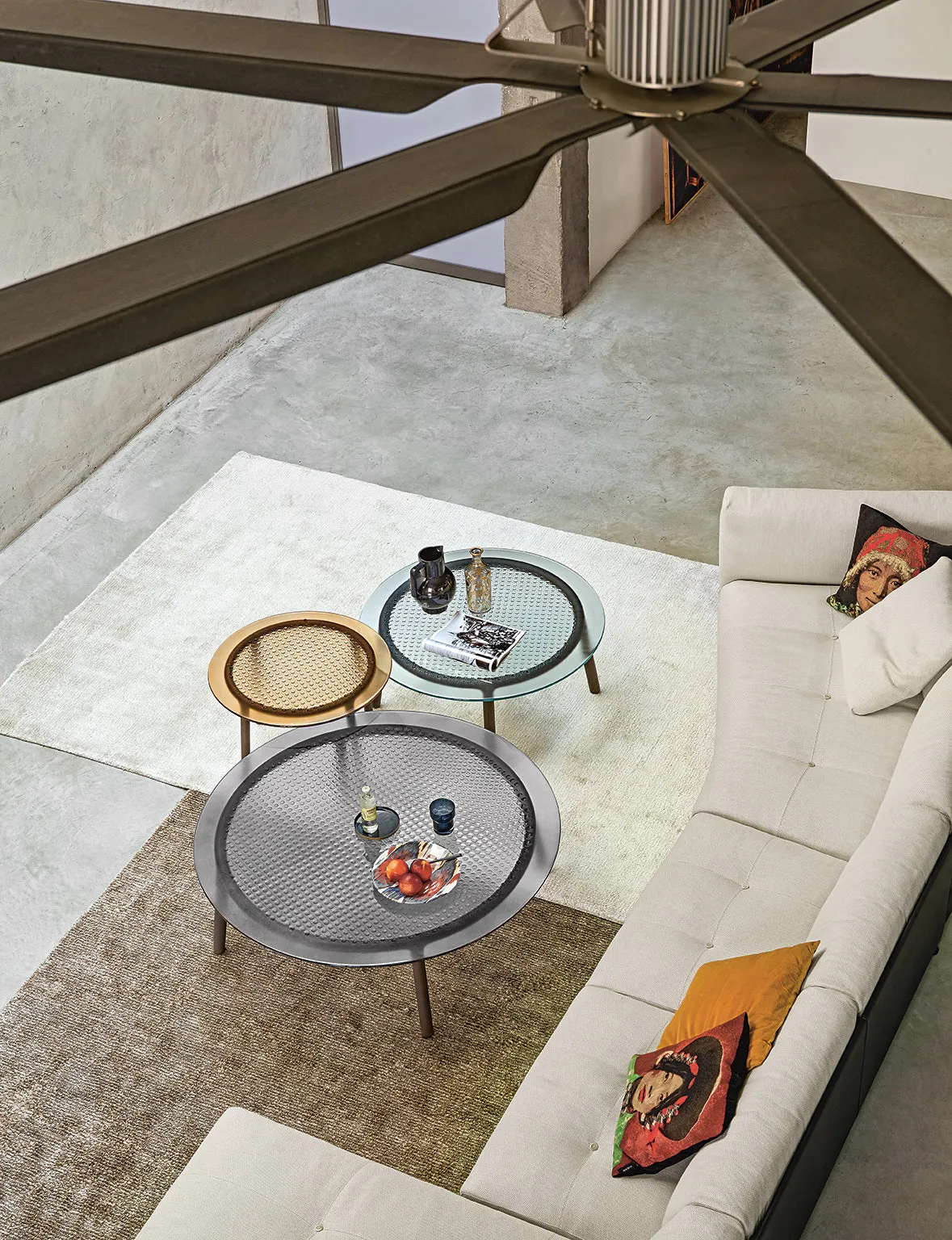 Cannage Coffee Table
