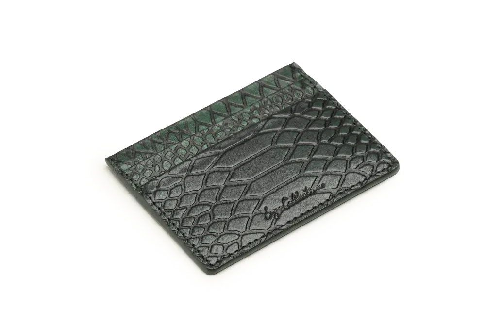 CARD WALLET CH582 GRN  "RFID PROTECTION"