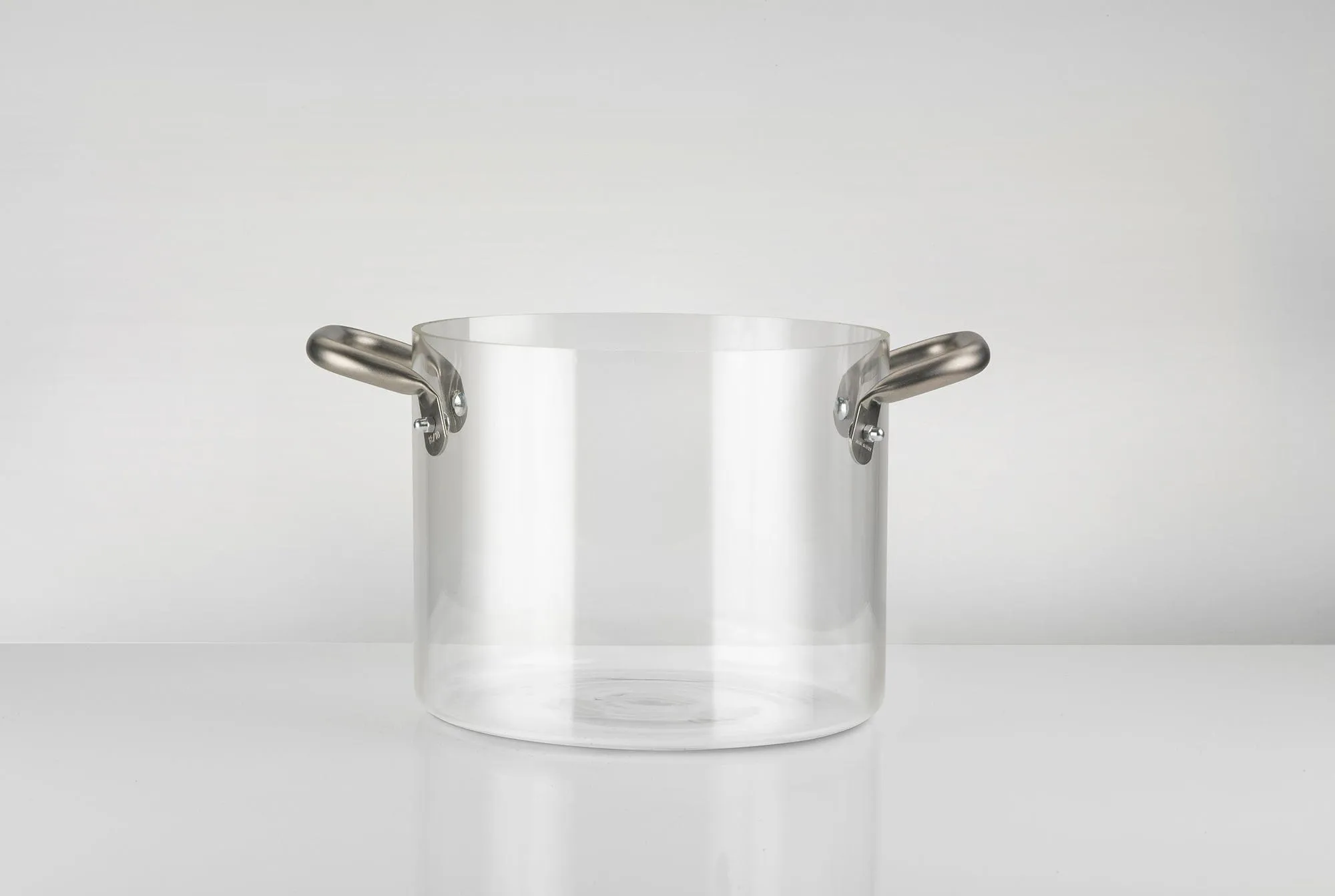 Clear Glass Pot