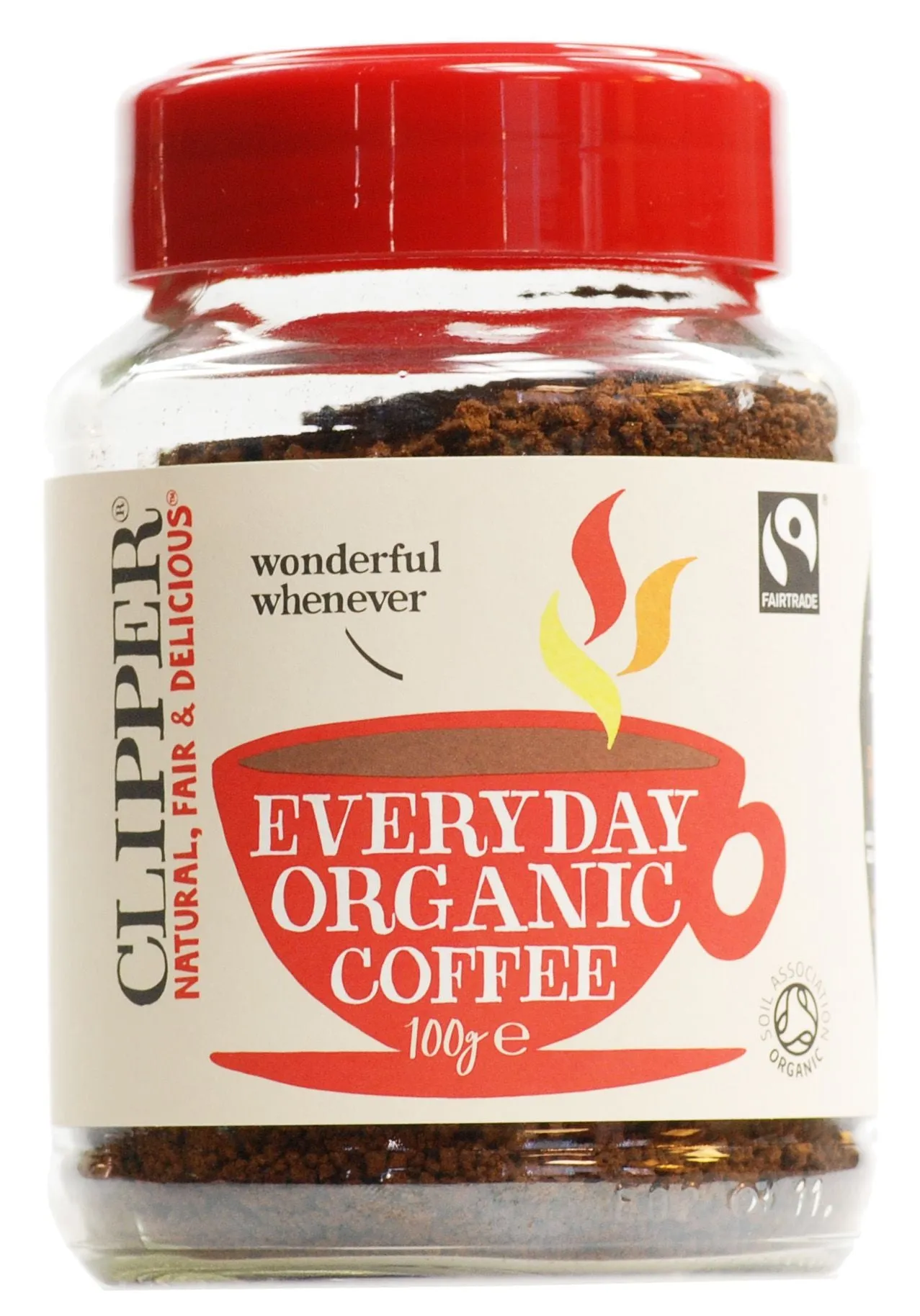Clipper Everyday Rich Roast Organic Coffee - 100g