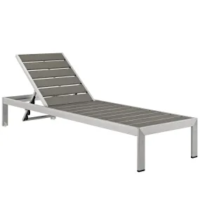 Coast Outdoor Patio Aluminum Chaise