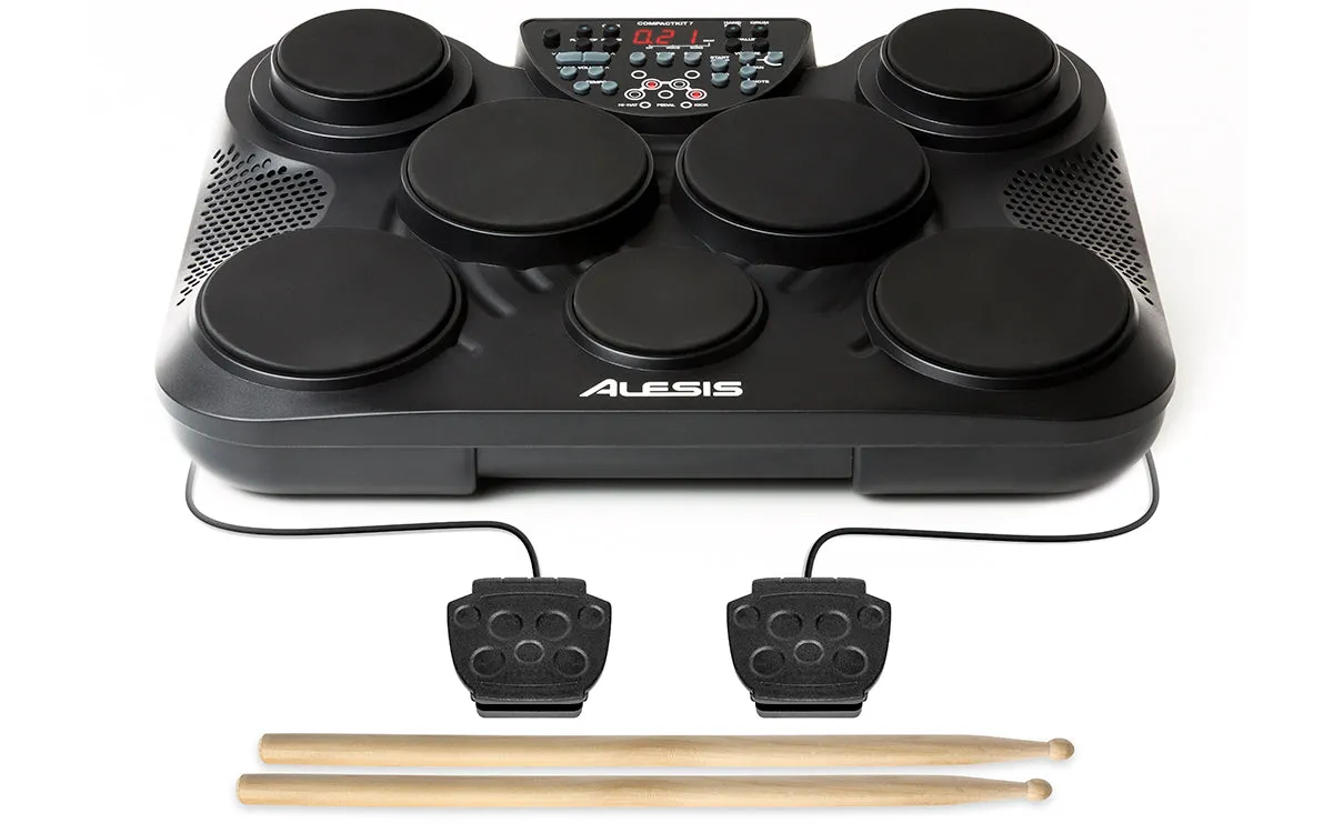 COMPACTKIT 7 7-Pad Portable Tabletop Drum Kit