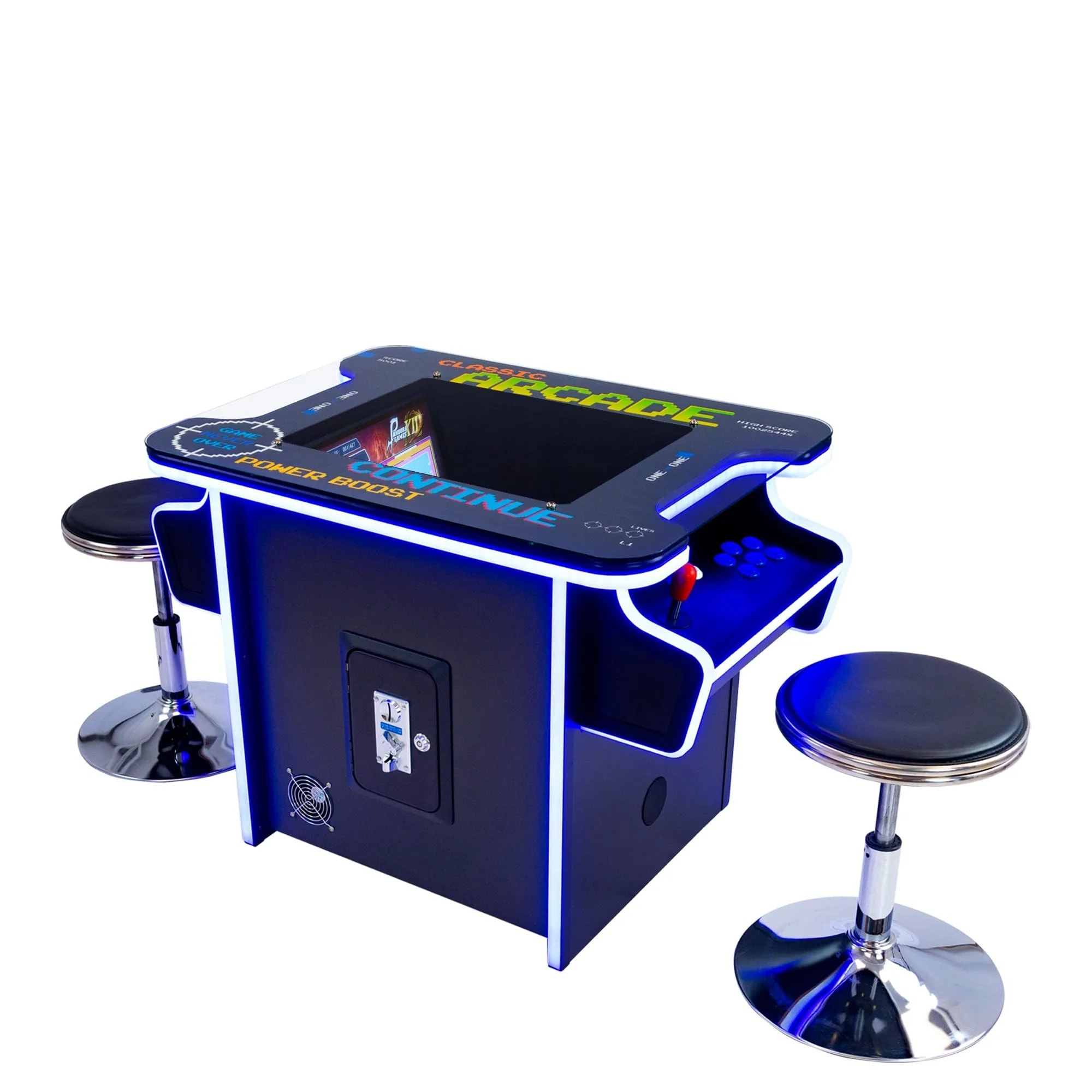 Creative Arcades 2P Dual-Screen Cocktail Arcade Machine