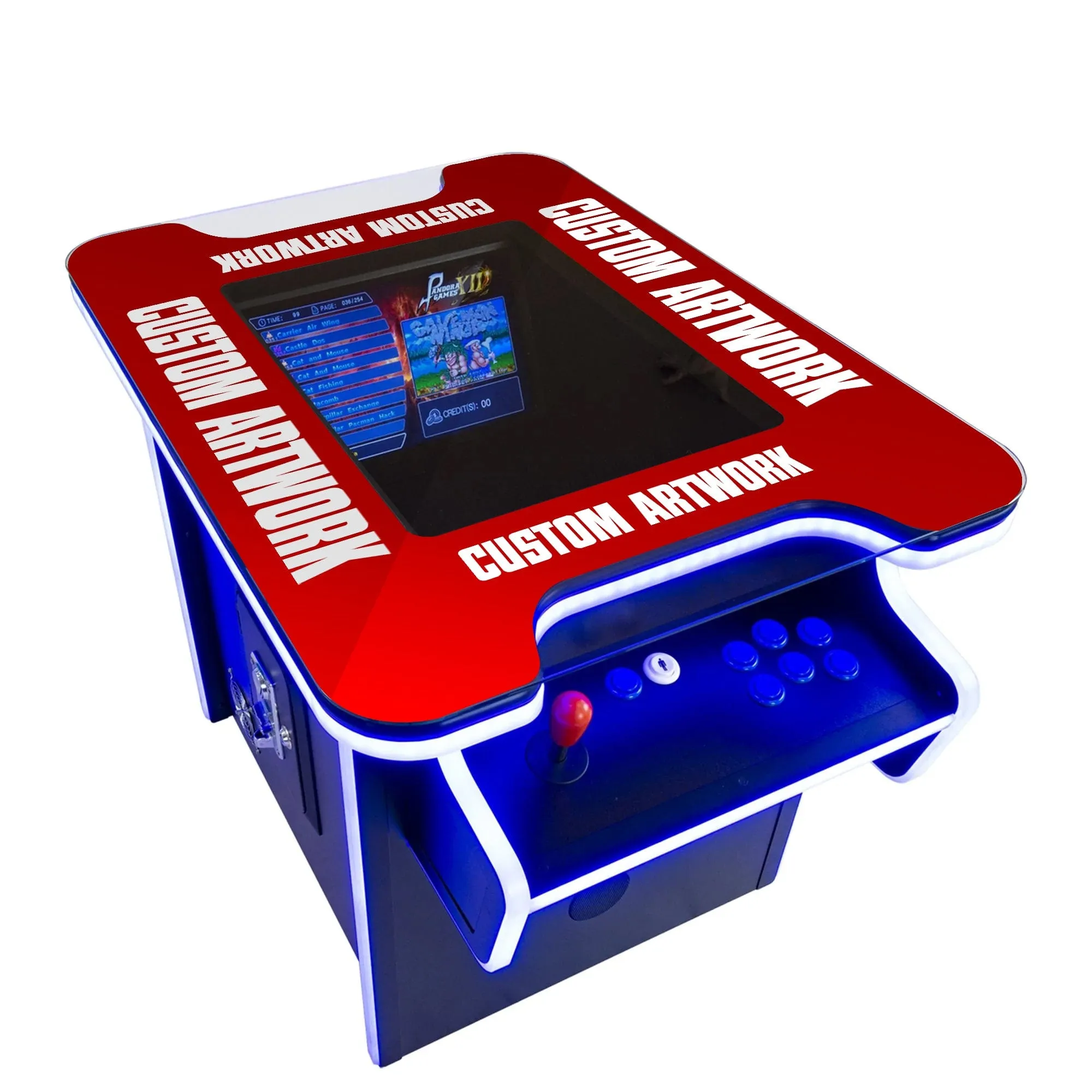 Creative Arcades 2P Dual-Screen Cocktail Arcade Machine