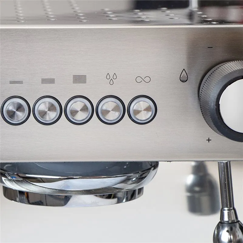 Crem EX2 Mini/Compact 2 Grp Espresso Machine - Light Grey