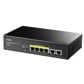 Cudy 6-Port Ethernet Unmanaged Switch – 4 Ports POE