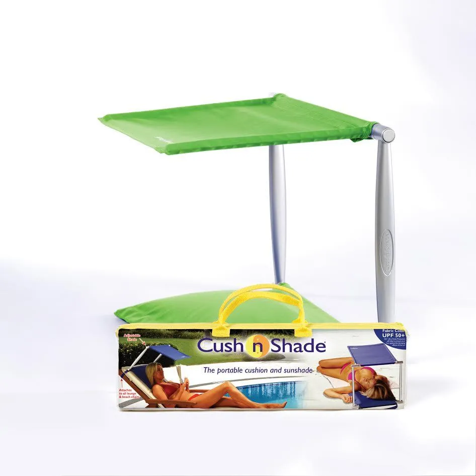 Cush n Shade - Sun Shade for Lounger | UV50 Portable Sun Shade for Chair