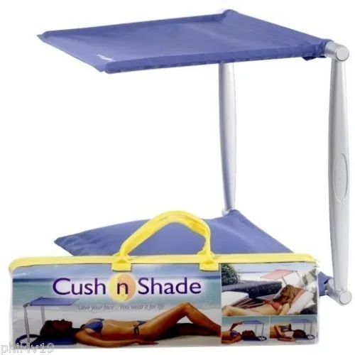 Cush n Shade - Sun Shade for Lounger | UV50 Portable Sun Shade for Chair