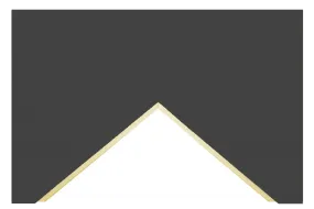 Daler Rowney Cream Core Mount Boards A1-33.5*23.5 OR 59cm*84cm (1*10sht) CHARCOAL BLACK
