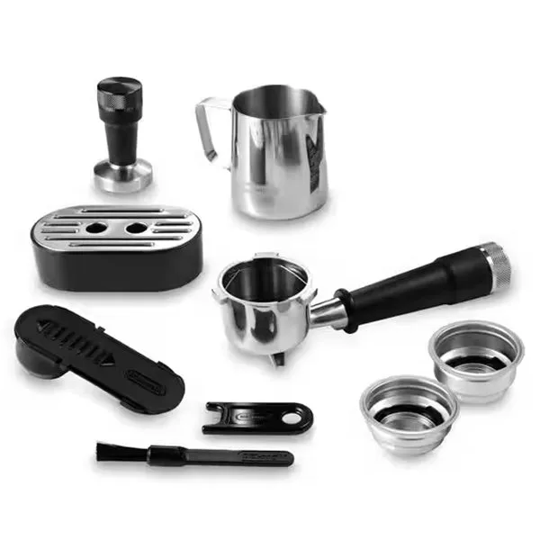 DeLonghi Dedica Maestro Plus Manual Coffee Machine - Metal | EC950.M