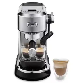 DeLonghi Dedica Maestro Plus Manual Coffee Machine - Metal | EC950.M