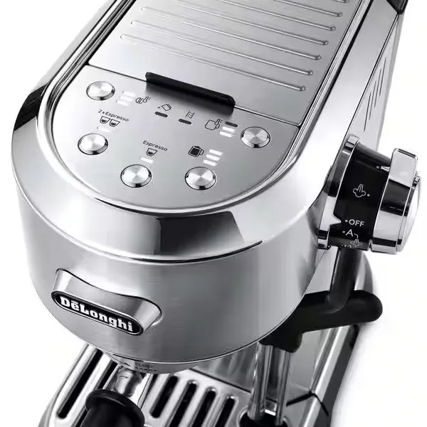DeLonghi Dedica Maestro Plus Manual Coffee Machine - Metal | EC950.M