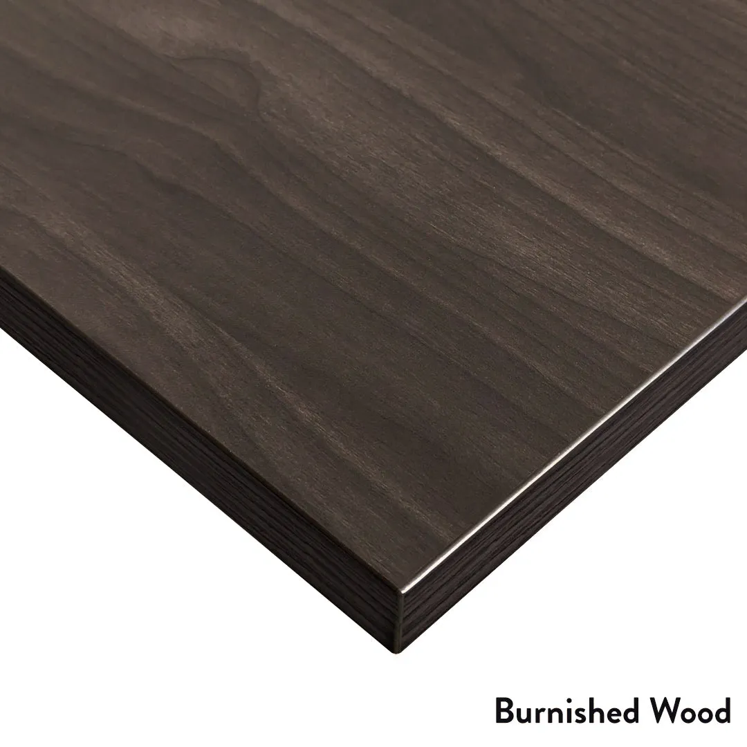 Desky Dual Laminate Sit Stand Desk