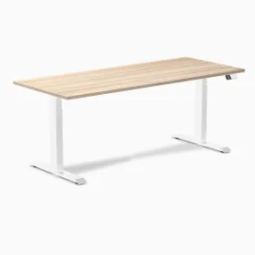 Desky Dual Melamine Sit Stand Desk