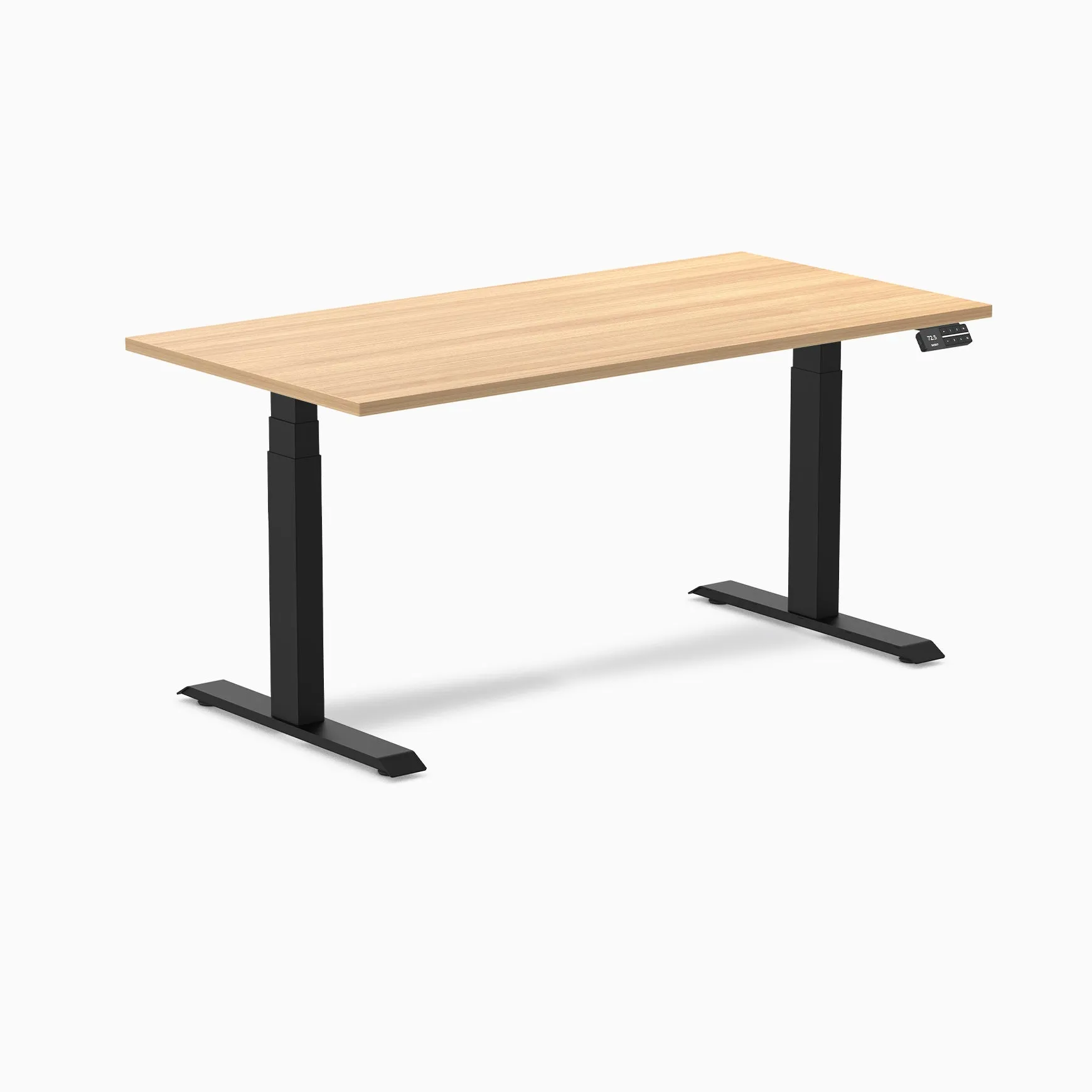 Desky Dual Melamine Sit Stand Desk