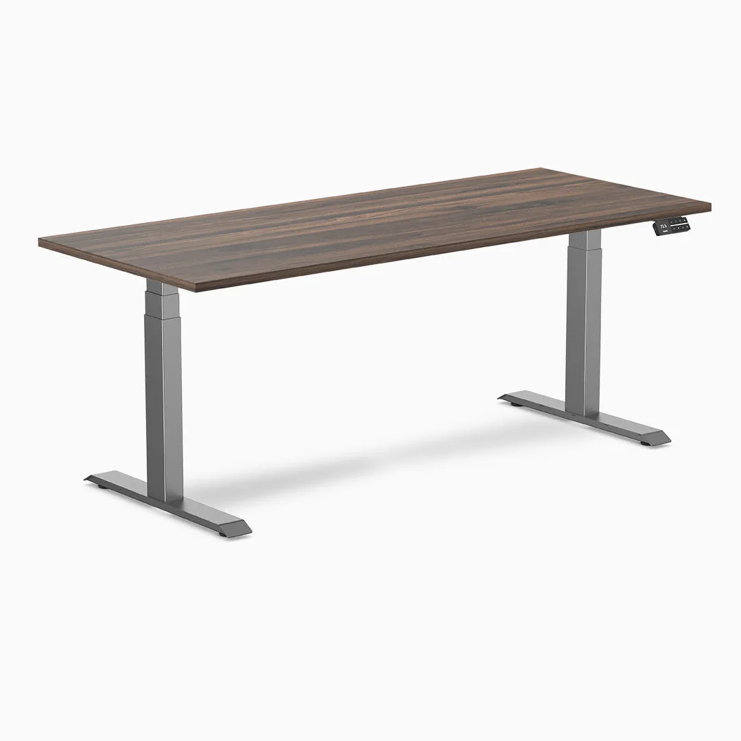 Desky Dual Melamine Sit Stand Desk