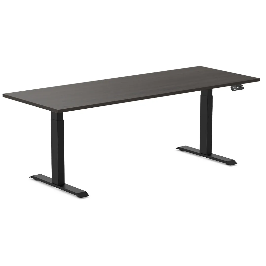 Desky Dual Melamine Sit Stand Desk