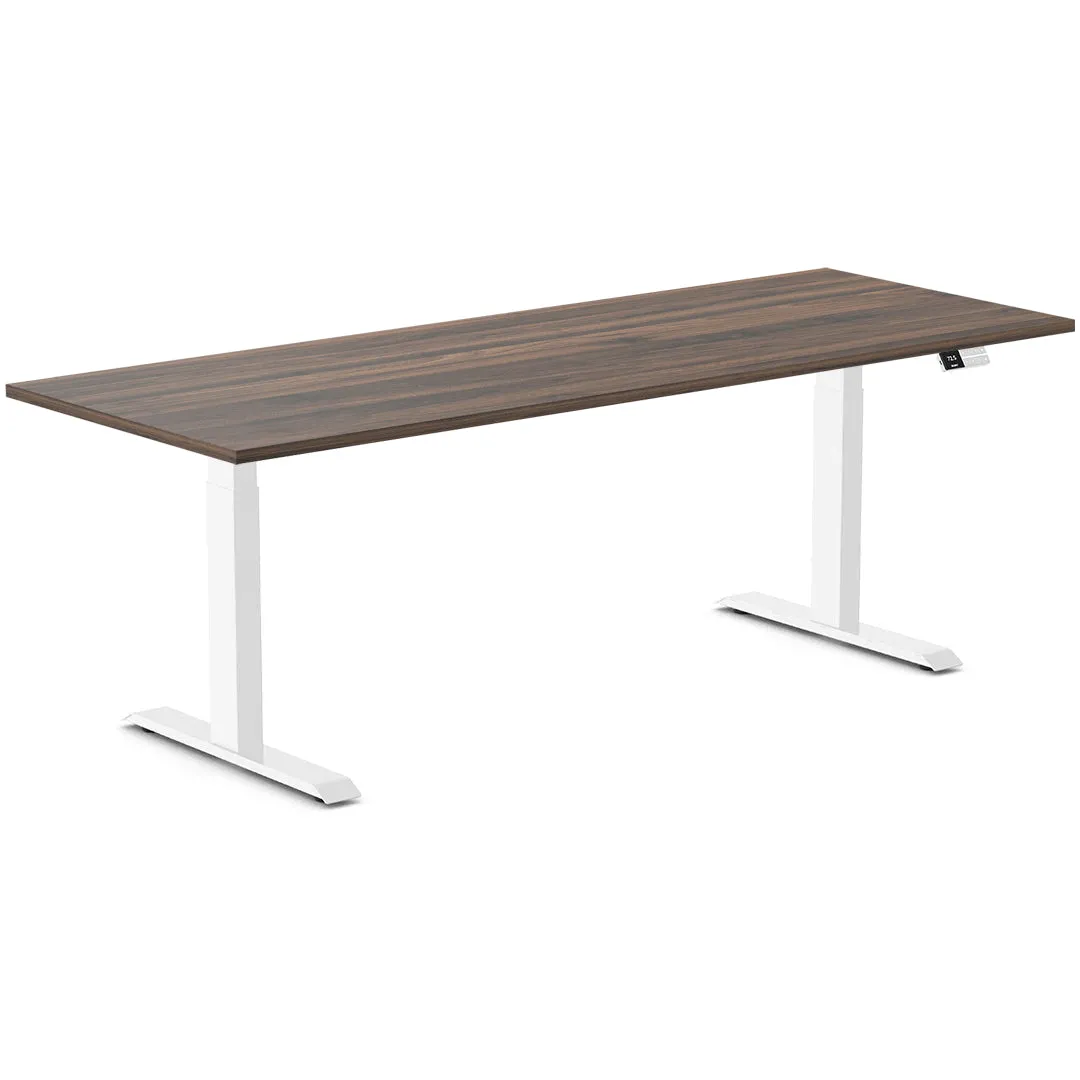 Desky Dual Melamine Sit Stand Desk
