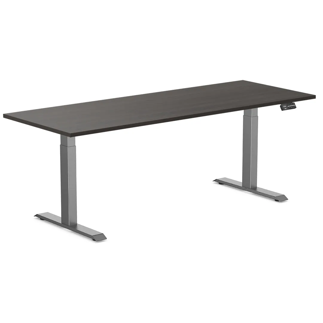Desky Dual Melamine Sit Stand Desk