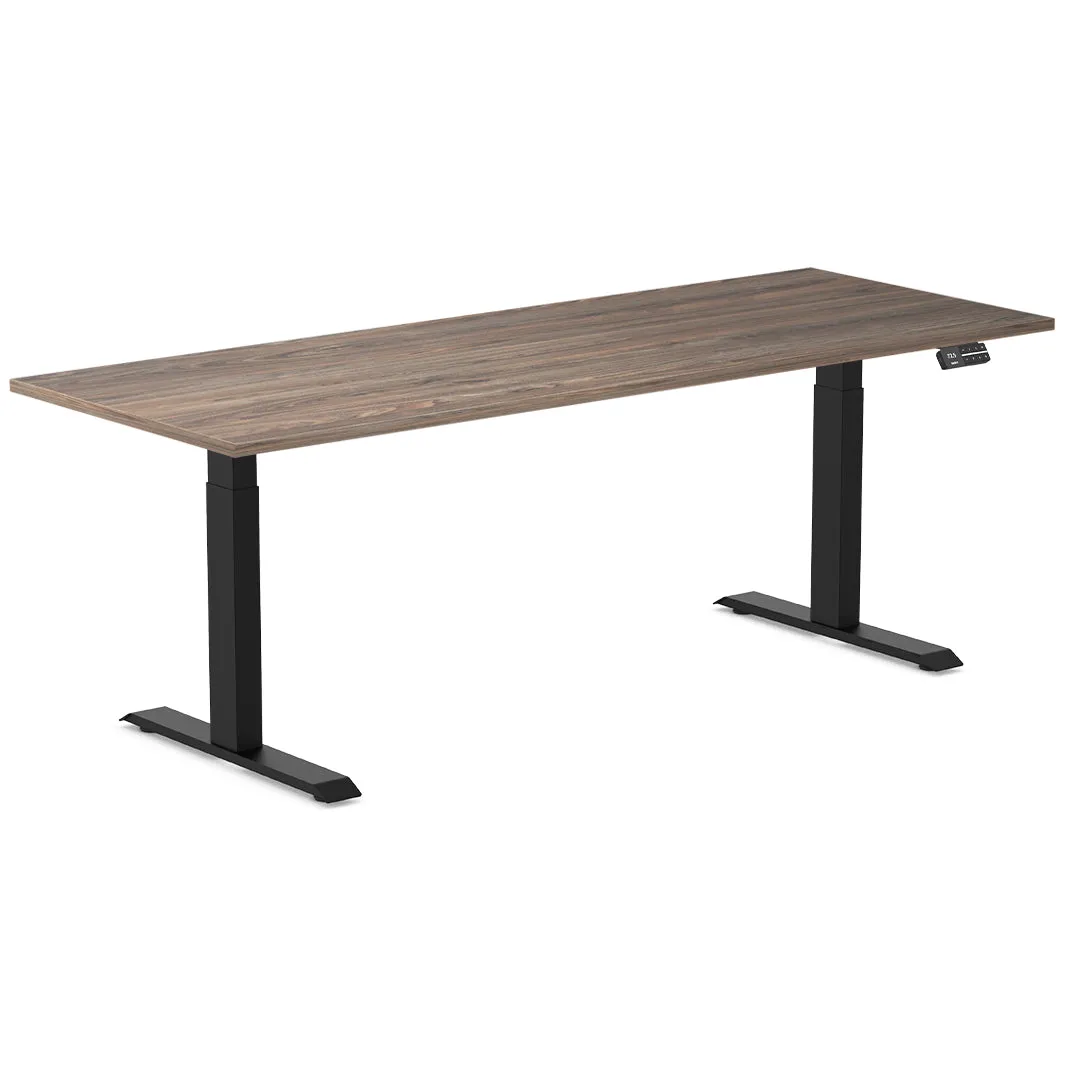Desky Dual Melamine Sit Stand Desk
