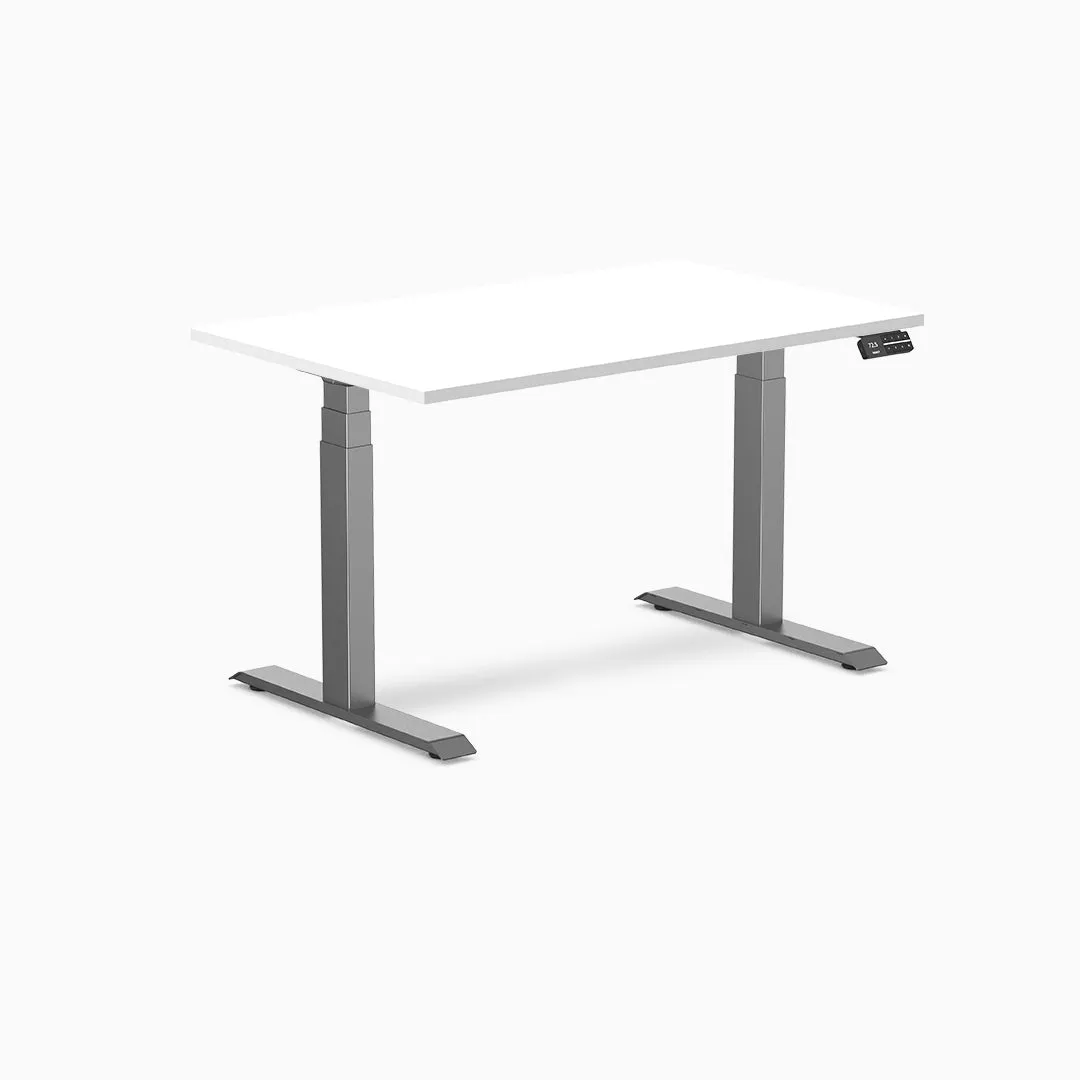 Desky Dual Melamine Sit Stand Desk