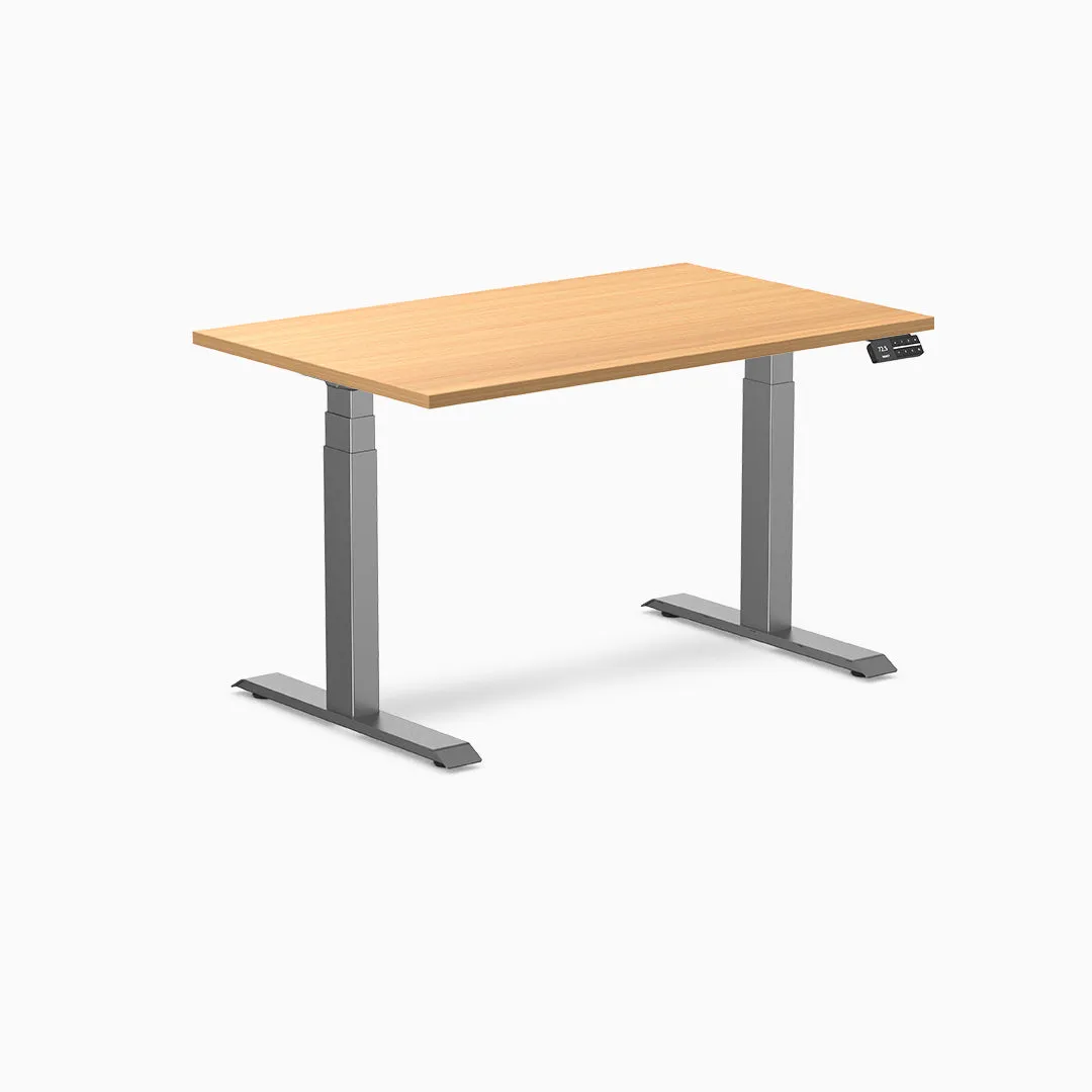 Desky Dual Melamine Sit Stand Desk