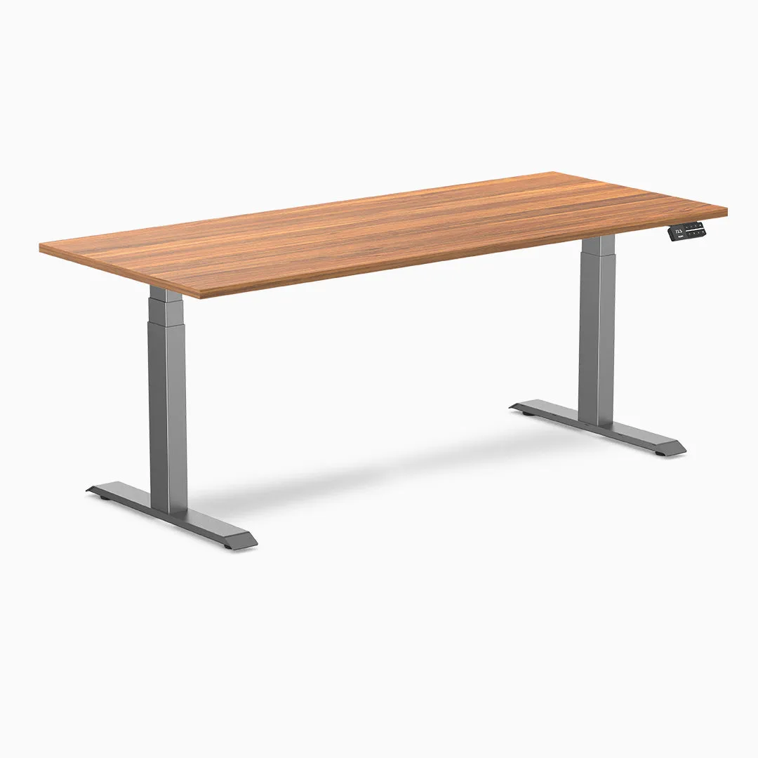 Desky Dual Melamine Sit Stand Desk