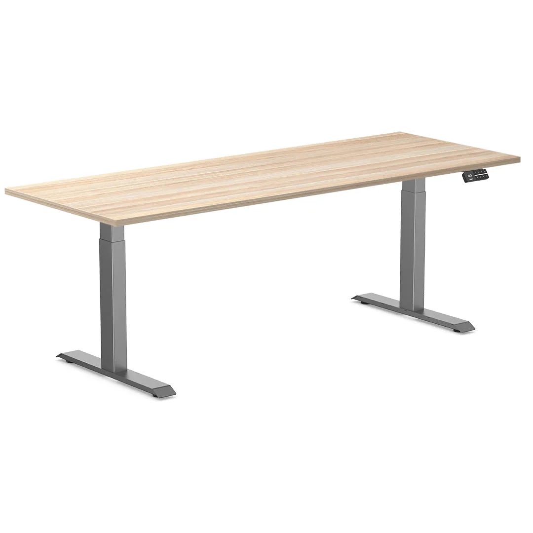 Desky Dual Melamine Sit Stand Desk