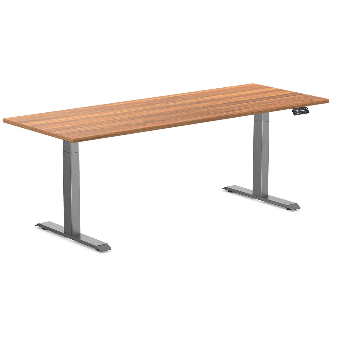 Desky Dual Melamine Sit Stand Desk