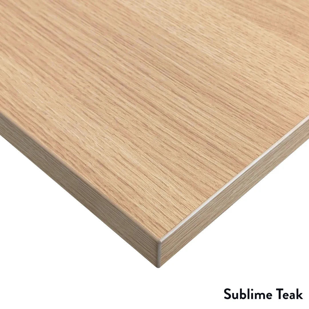 Desky Dual Melamine Sit Stand Desk