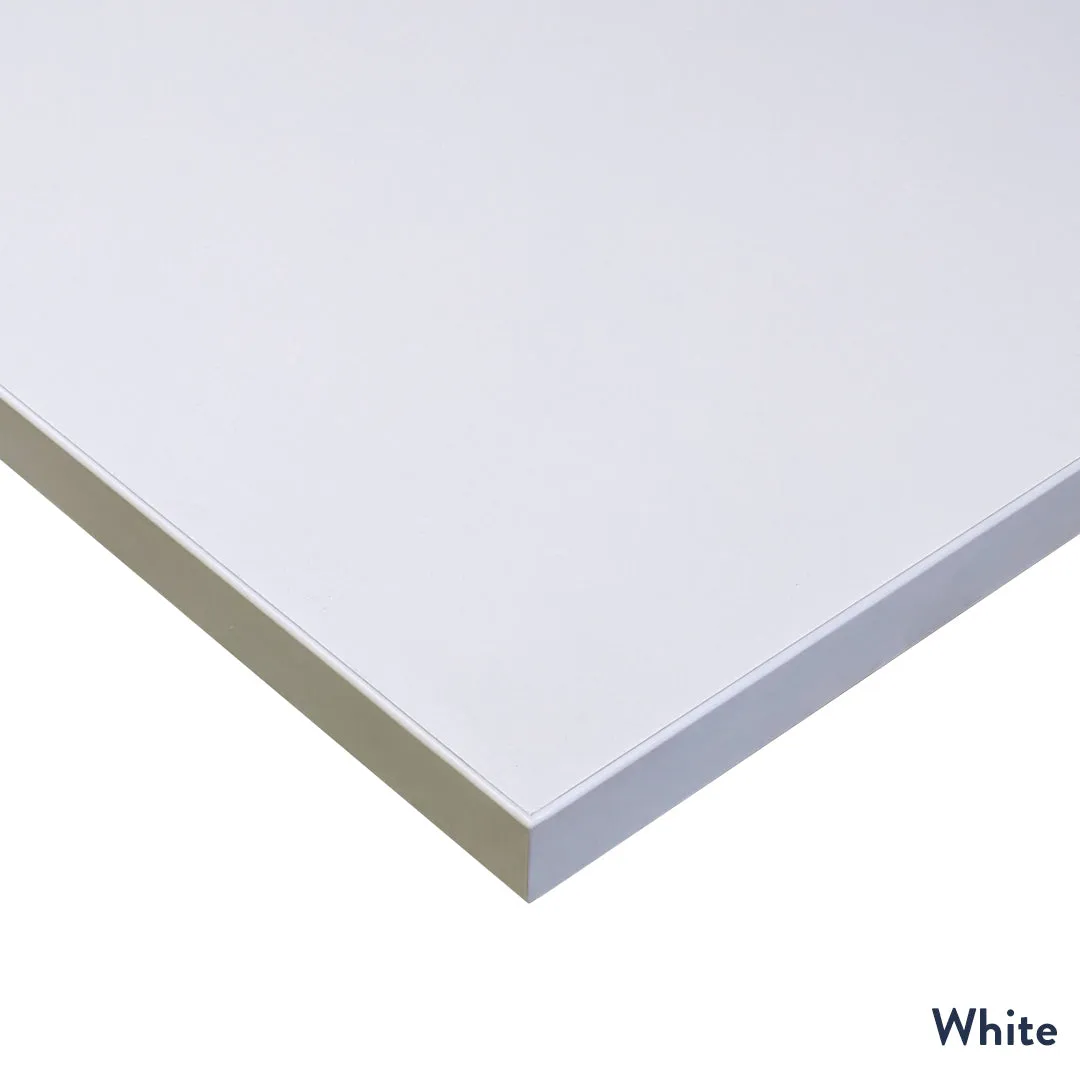 Desky Dual Melamine Sit Stand Desk