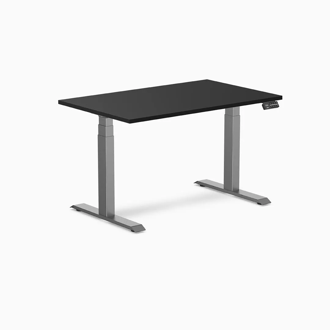 Desky Dual Melamine Sit Stand Desk