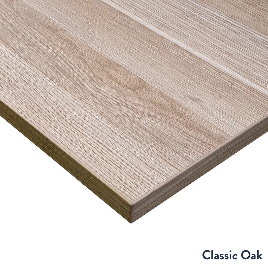 Desky Dual Melamine Sit Stand Desk