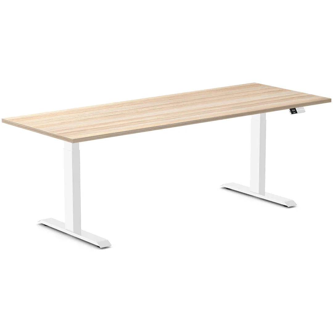 Desky Dual Melamine Sit Stand Desk