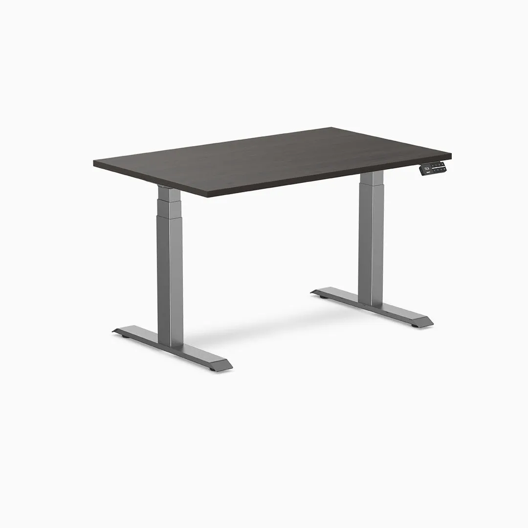 Desky Dual Melamine Sit Stand Desk