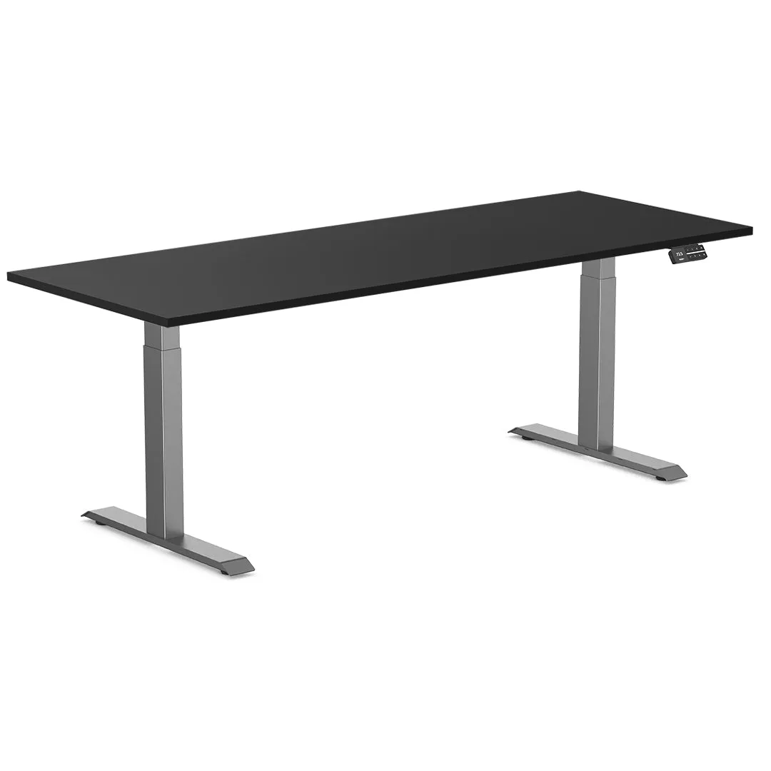 Desky Dual Melamine Sit Stand Desk