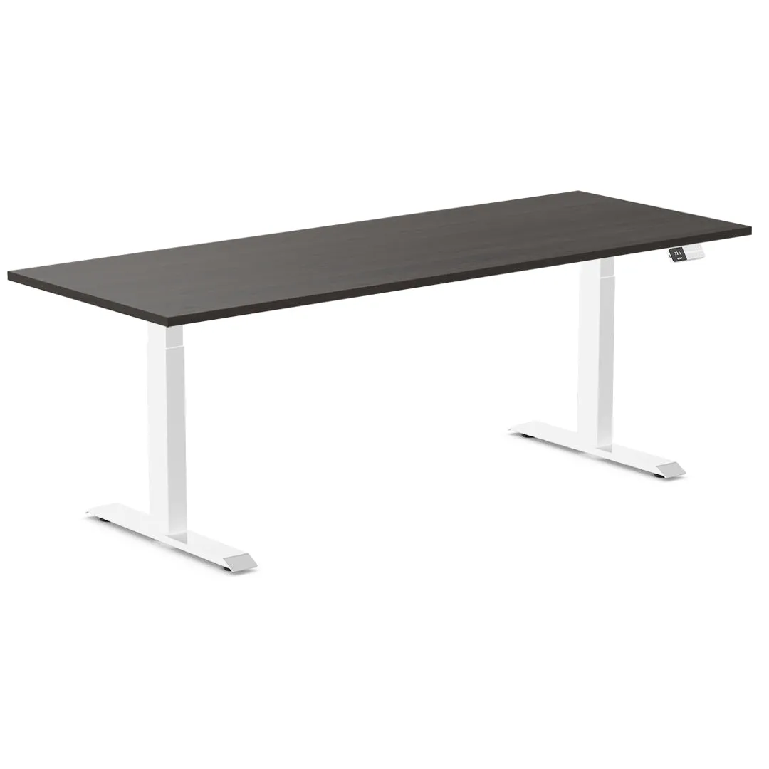 Desky Dual Melamine Sit Stand Desk