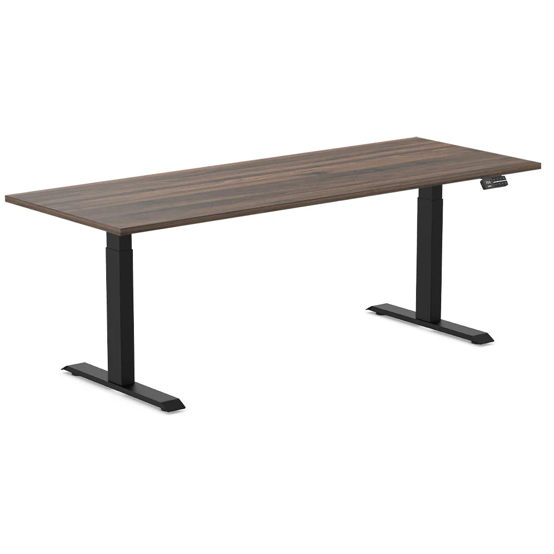 Desky Dual Melamine Sit Stand Desk