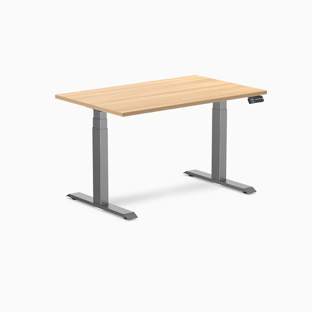 Desky Dual Melamine Sit Stand Desk