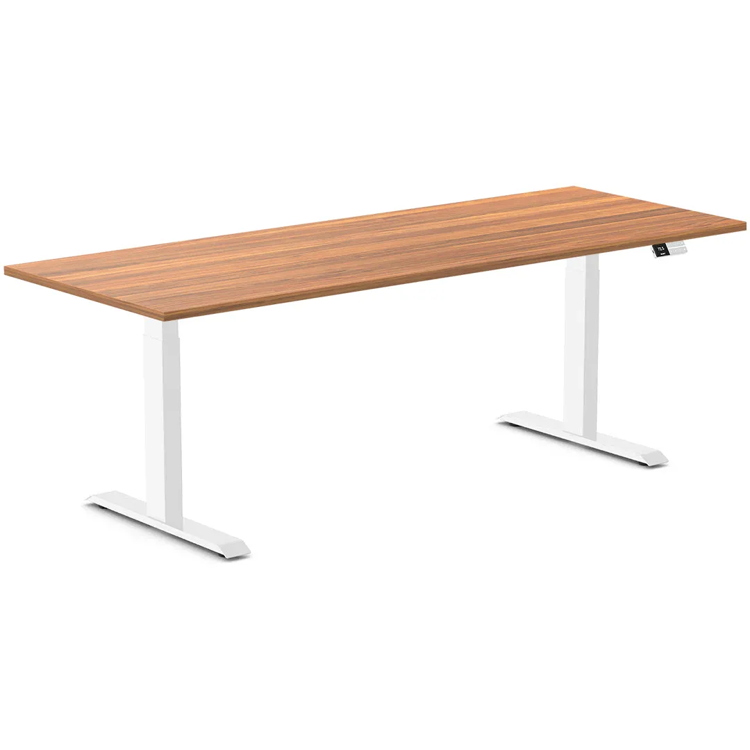 Desky Dual Melamine Sit Stand Desk