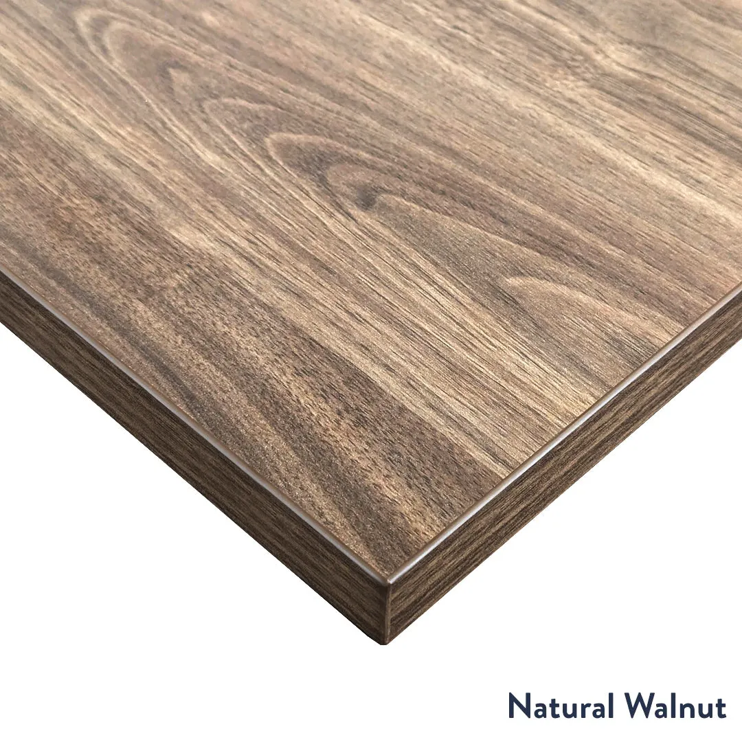 Desky Dual Melamine Sit Stand Desk