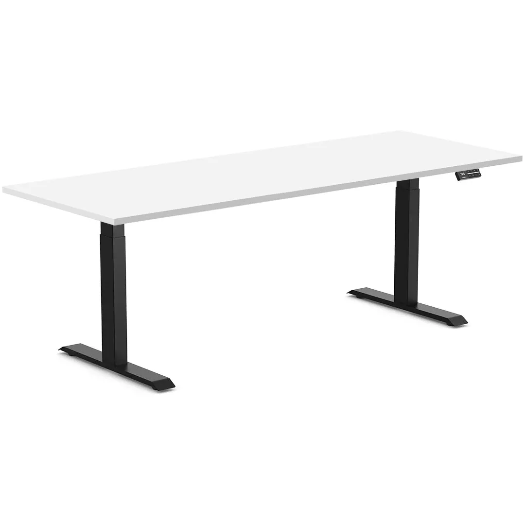 Desky Dual Melamine Sit Stand Desk