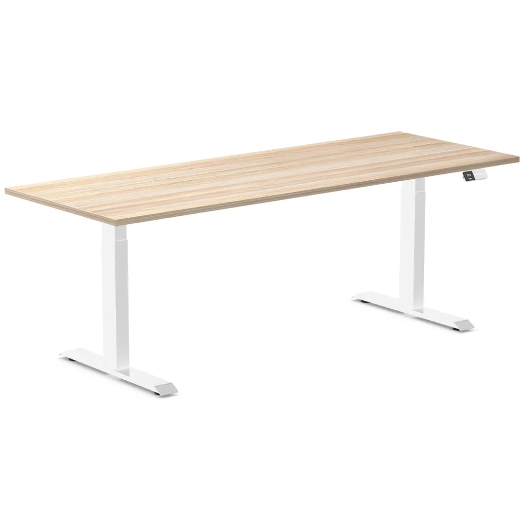 Desky Dual Melamine Sit Stand Desk