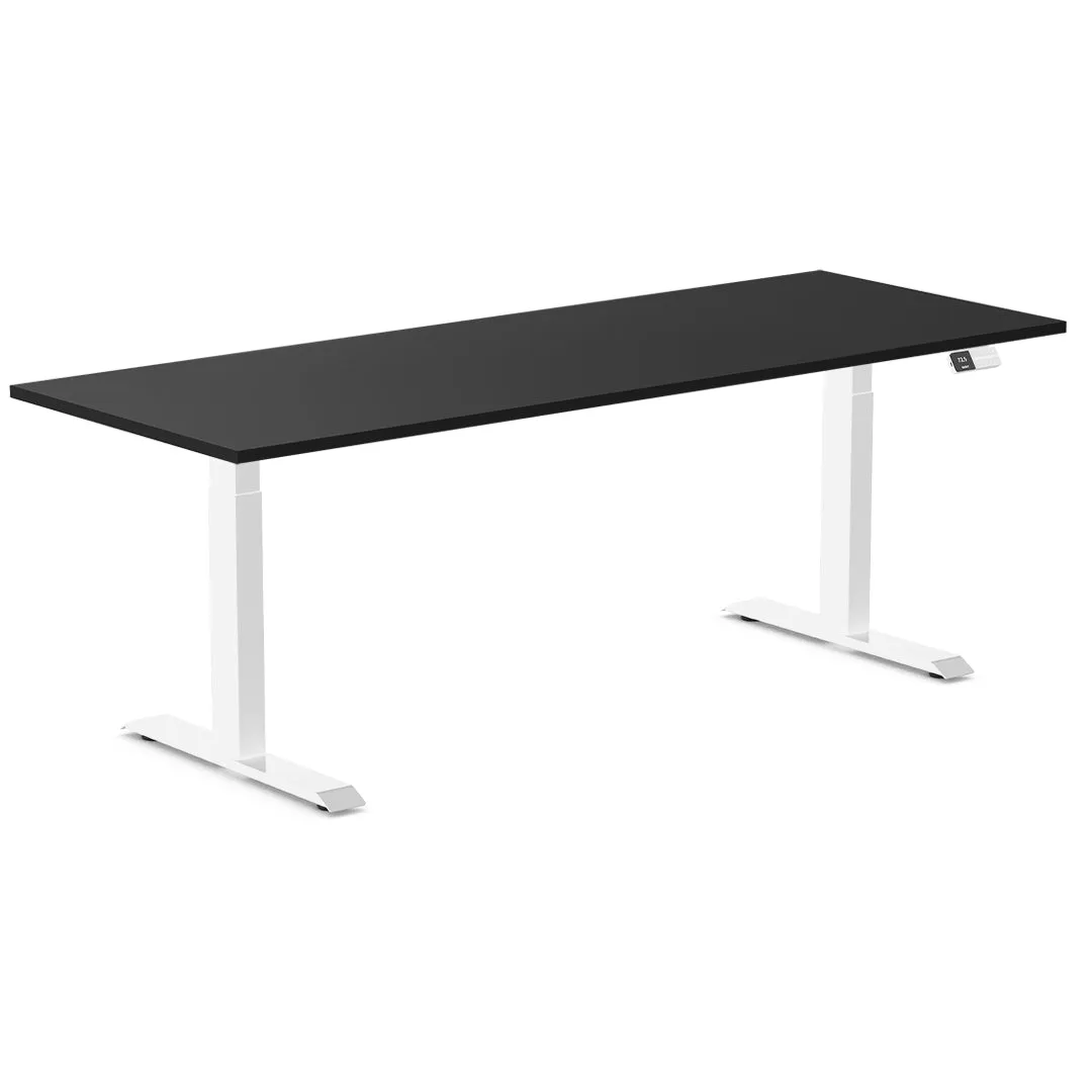 Desky Dual Melamine Sit Stand Desk