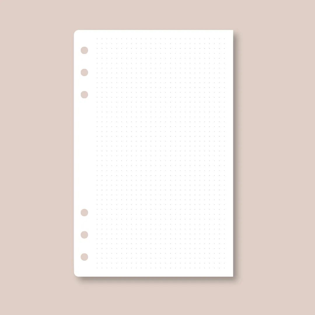 Dot Grid Planner Pages