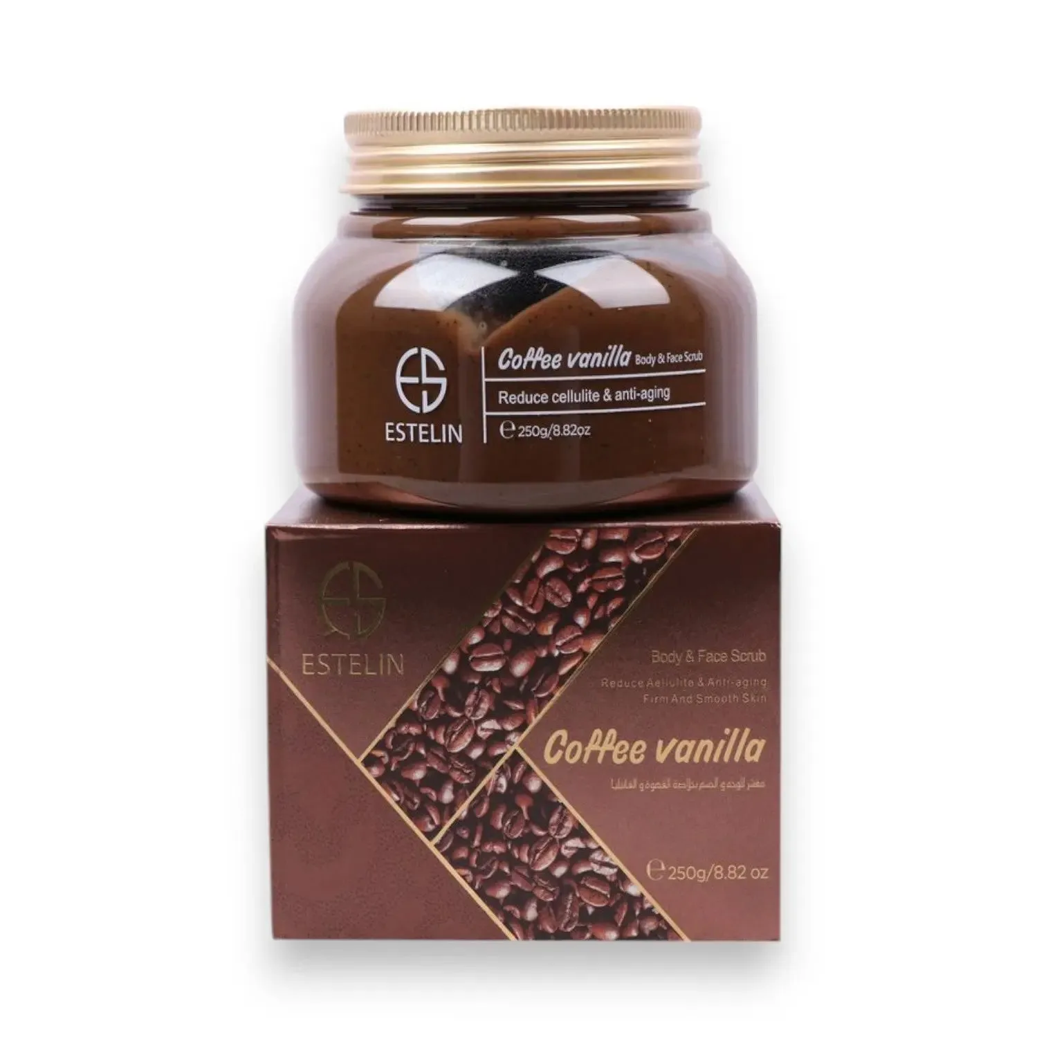Estelin Coffee Body Face Scrub 250g