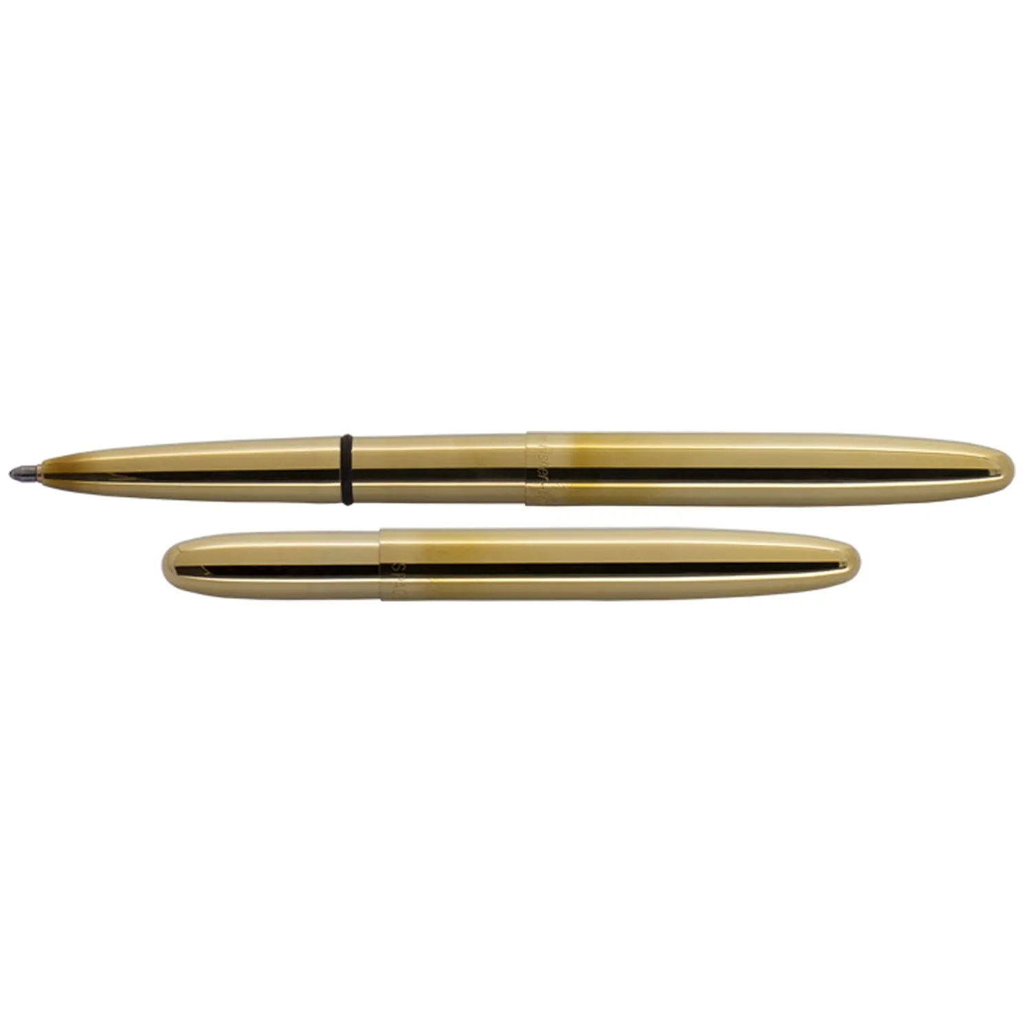 Fisher Space Pen Antimicrobial Raw Brass Bullet Space Pen