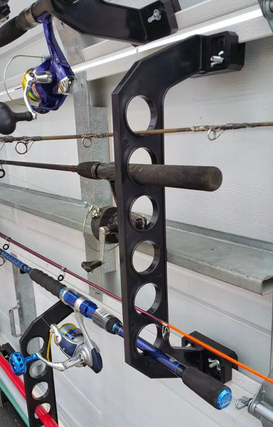 Garage Door Fishing Rod Rack | Cobra Rack | Garage Storage